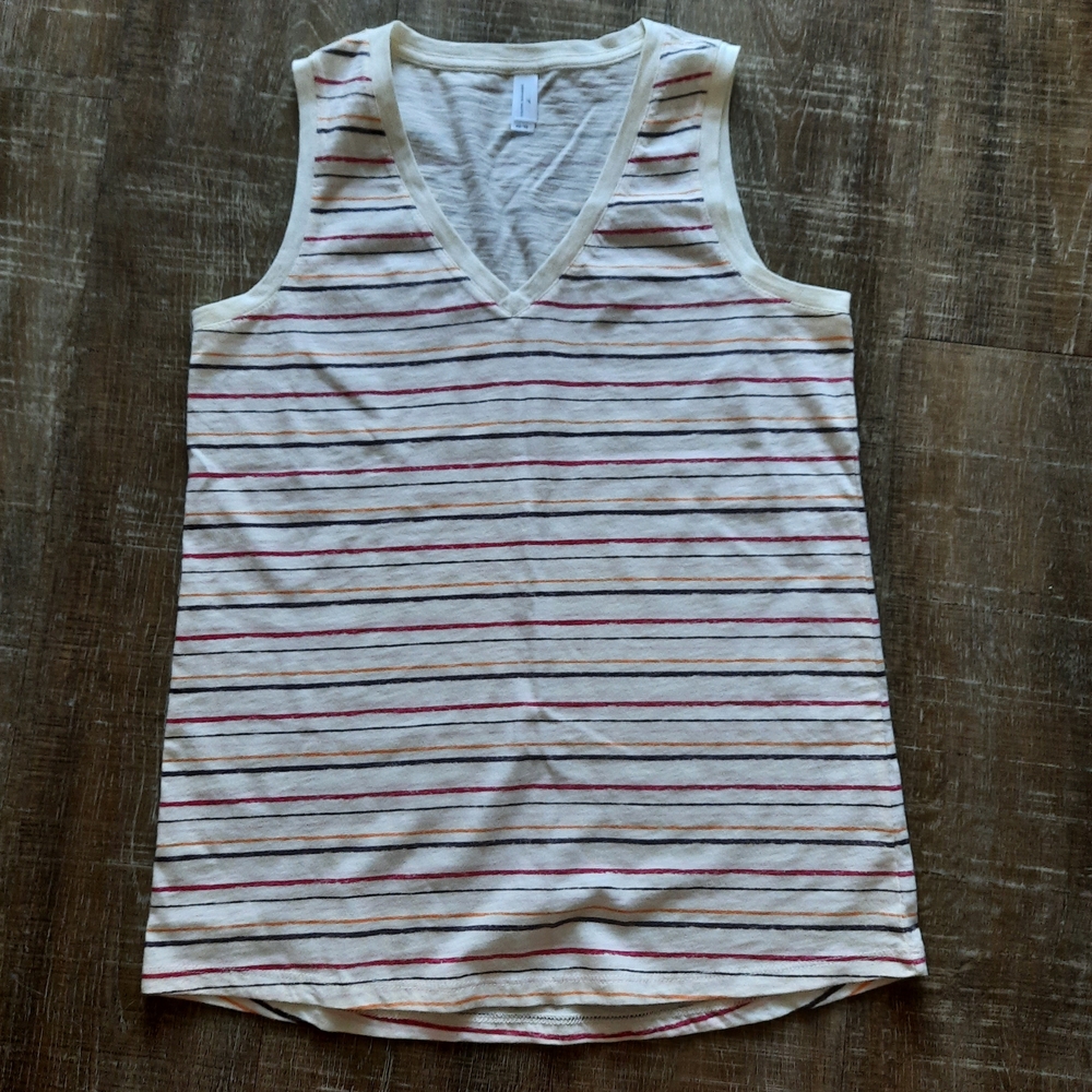 Denver Hayes Multicolor Striped Tank Top